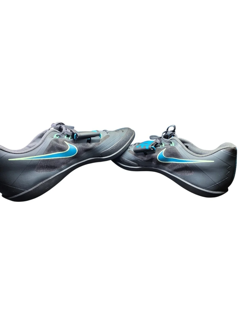 Nike Zoom Rotational 6 Track & Field Throwing Shoes Gray Teal Men's Size 11.5
